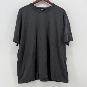 Vans Premium Shrunke T-Shirt Mens XXL Charcoal Gray NWT Pinhole